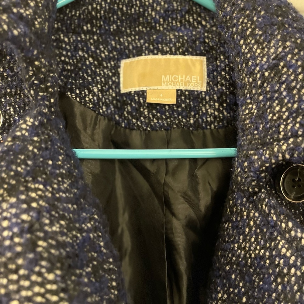 Michael Kors Textured Winter coat Sz 4 - Picture 2 of 8